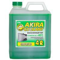 Жидкость охлаждающая 4л. "akira coolant", зелёная