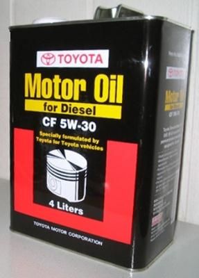 Toyota Motor Oil for Diesel