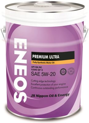 Масло моторное Eneos Premium Ultra 100% Synt. SN 5W-20