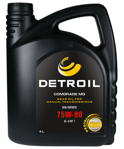 Масло DETROIL Comgrade MG 75W-90 GL-4 Semi-Synthetic (4л)