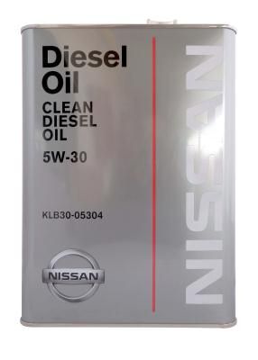 Масло моторное Nissan Clean Diesel Oil 5W30 DL-1