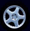 AMG spoke wheel, Style I (E); two-piece, 9.5J x 19 ET 46, tyre size 295/45