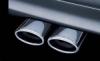 AMG silencer; AMG twin tailpipe (oval)