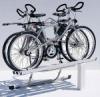 Anti-theft protection for rear bicycle rack, Tailgate-mounted carriers