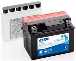 Аккумулятор Exide ETX4L-BS