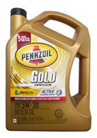 Gold Synthetic Blend Motor Oil Pennzoil 071611007870