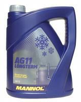 Жидкости охлаждающие Longterm Antifreeze AG11 -40°C Mannol 4036021157740