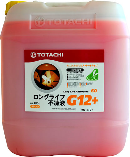 Жидкости охлаждающие LLC G-12 Totachi 4562374691797