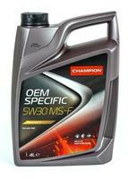Масло моторное Champion Oil OEM SPECIFIC MS-F 5w30 8209413
