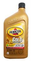 Gold Synthetic Blend Motor Oil Pennzoil 0