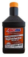 Моторное масло синтетическое AMSOIL "Signature Series Synthetic Motor Oil SAE 0W-40" 0,946л