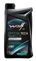 Масло моторное Wolf oil OfficialTech LL III 5w30 8307416