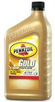 Gold Synthetic Blend Motor Oil Pennzoil 071611900713