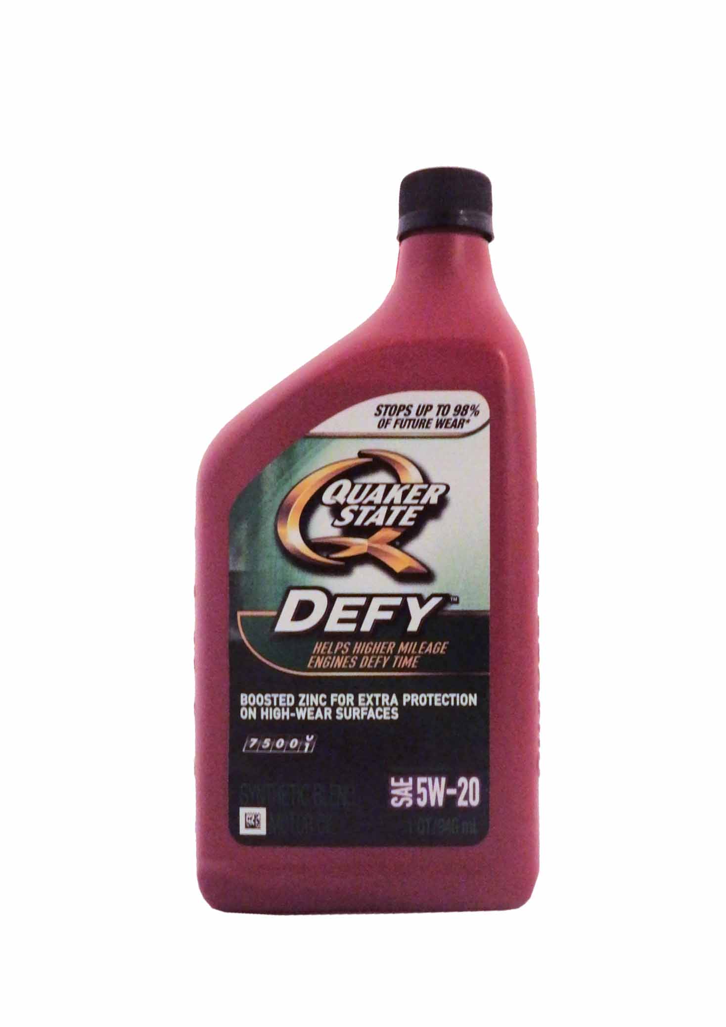 Quaker State Defy Synthetic Blend SAE 5W-20 Motor Oil