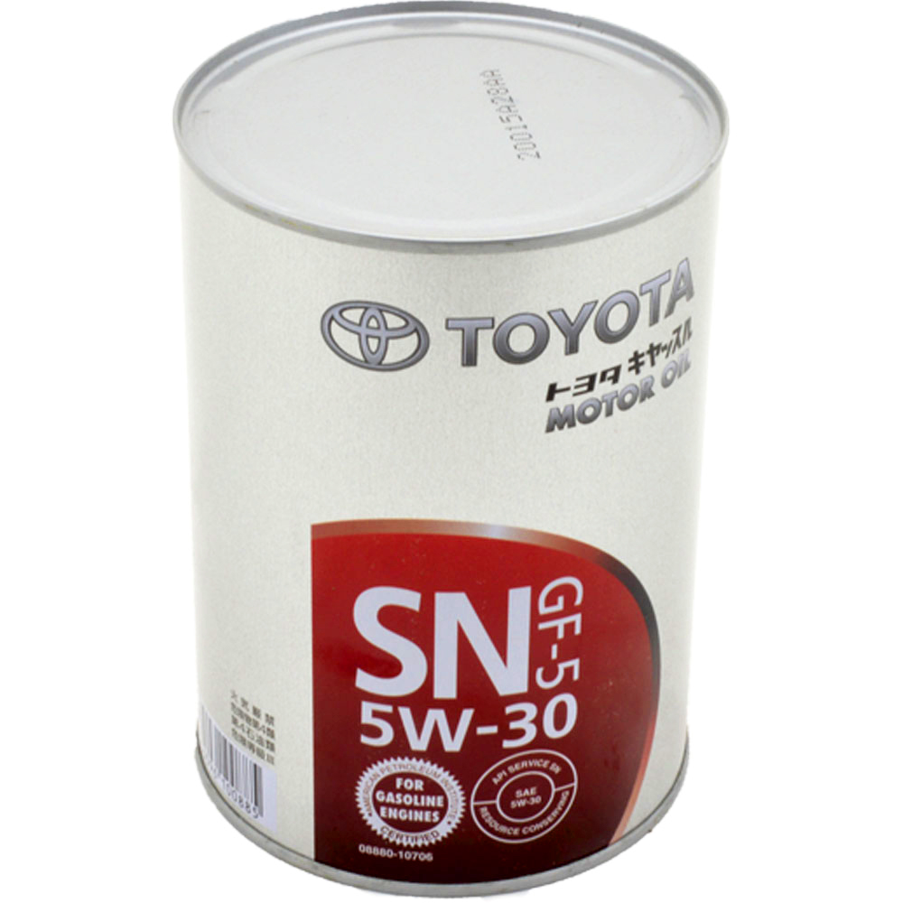 Toyota Motor Oil GF-5 SN SAE 5W-30