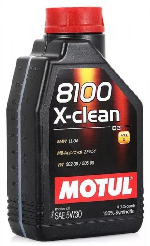 8100 X-CLEAN + Motul 106376