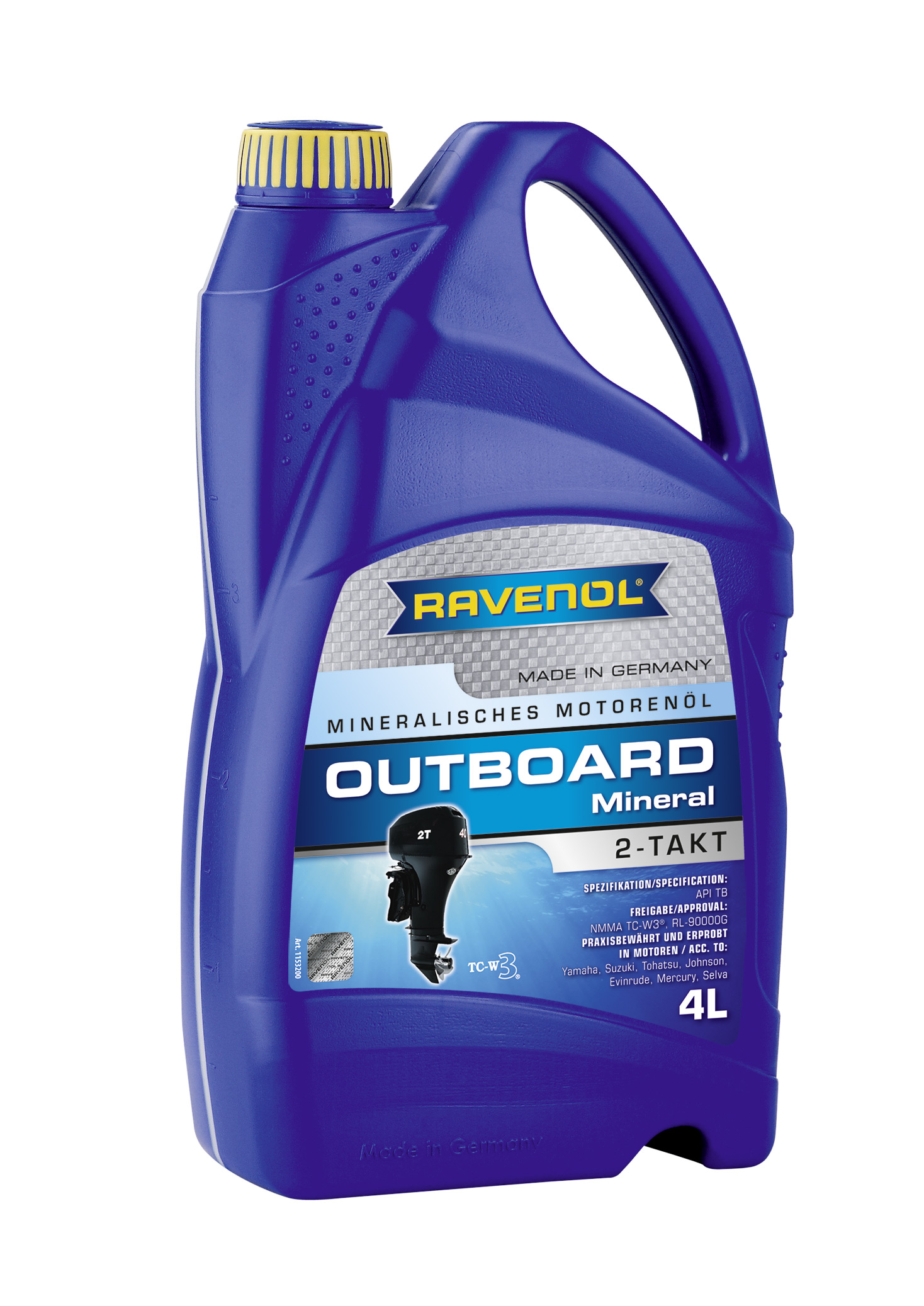 Outboard 2T Mineral Ravenol 4014835728998