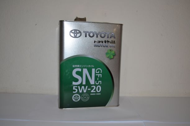 Toyota Motor Oil SN 5W20