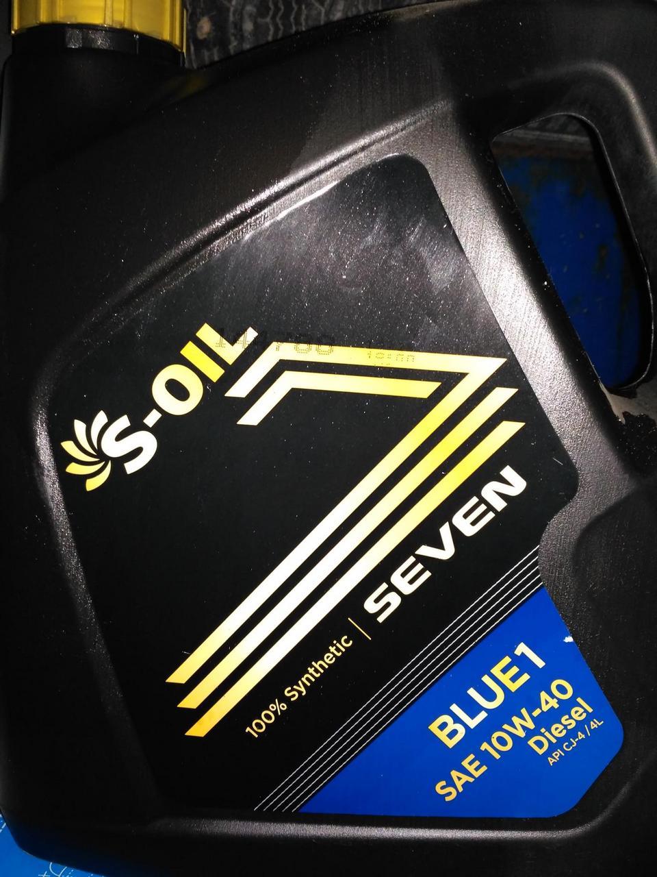 Масло моторное S-Oil Seven BLUE1 10w40 CJ10W40_04