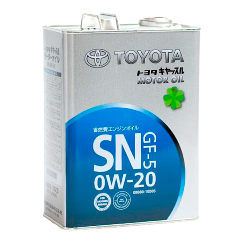 Toyota Motor Oil GF-5 SN SAE 0W-20
