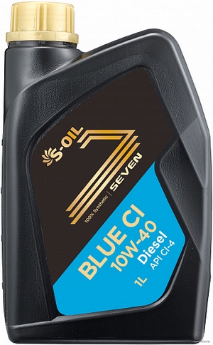 Масло моторное S-Oil Seven BLUE 10w40 BL10W40_01