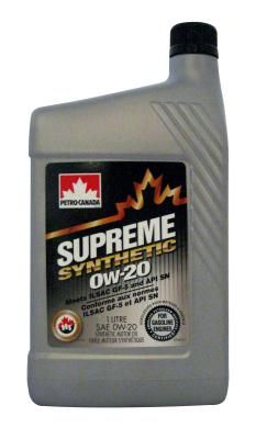 Petro-Canada Supreme Syntetic 0W-20