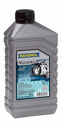 Моторное масло Ravenol Motobike 4-T Mineral 15W-40