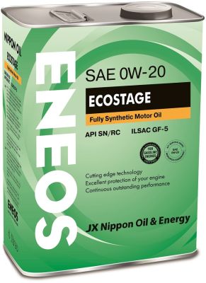 Eneos Ecostage 100% Synt. SN 0W-20