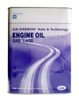 General Motors DAEWOO ENG INE OIL SAE 5W30