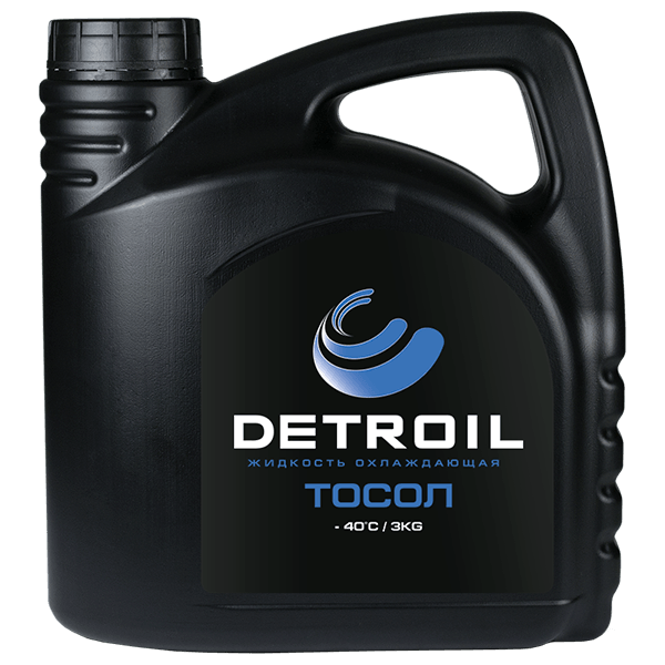 Охлаждающая жидкость DETROIL Тосол -40 (3кг)