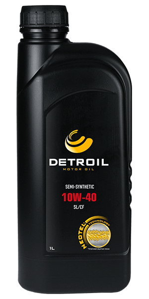 Масло DETROIL 10W-40 Semi-Synthetic (1л)