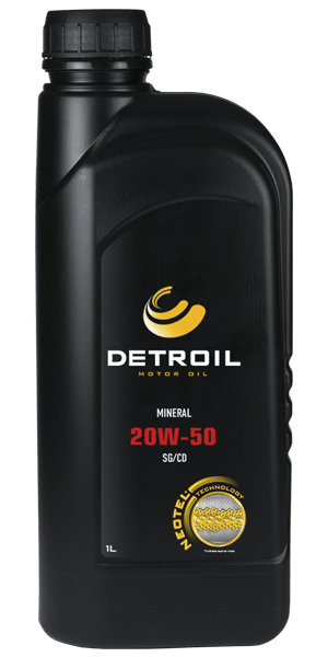 Масло DETROIL 20W-50 Mineral (1л)