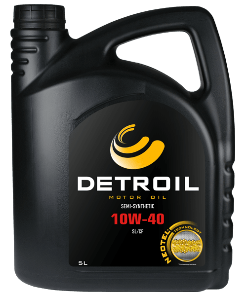Масло DETROIL 10W-40 Semi-Synthetic (5л)