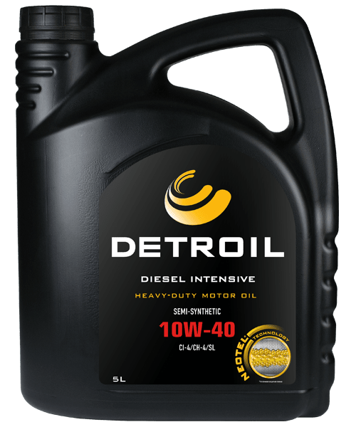 Масло DETROIL Diesel Intensive 10W-40 Heavy Duty (5л)