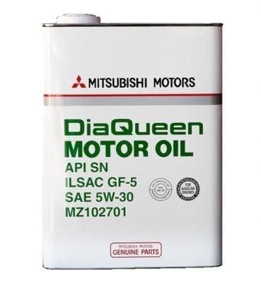 Mitsubishi Dia Queen Motor Oil SAE 5W-30 API SN/GF-5