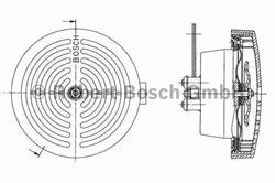 Сигнал звуковой Bosch 0 320 223 024