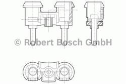 Звуковой сигнал Bosch 0 320 223 002